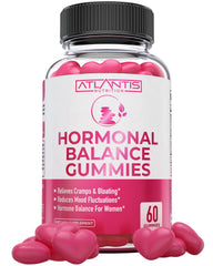 Atlantis Nutrition Hormonal Balance bottle front for daily menstrual support
