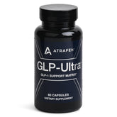 Atrafen GLP Ultra bottle with capsules ready for daily weight management.