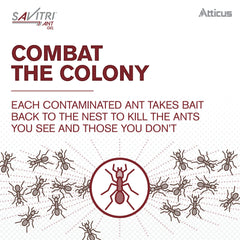 Atticus Savitri ant gel applied in indoor cracks and crevices