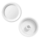 Auaurly RK-WH rotary dimmer knob with round 7-32 slit stem for easy fit.