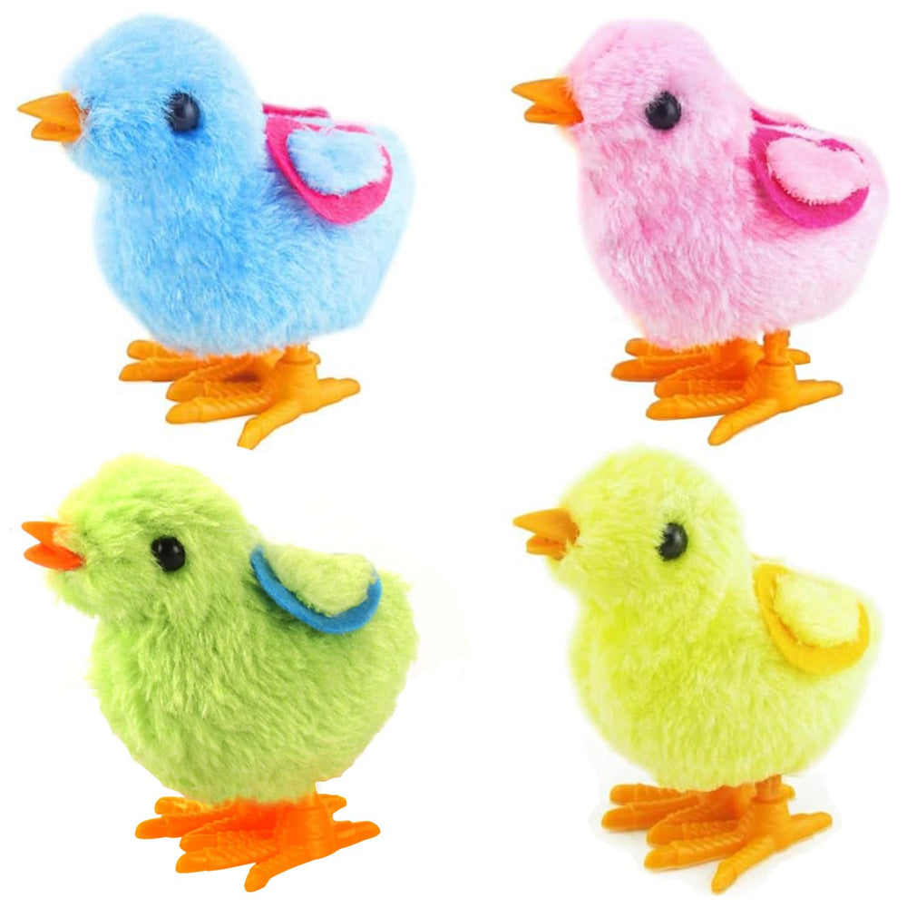 Audaisyly Chick Bunny wind-up toy for Easter baskets, cute and easy to grasp.