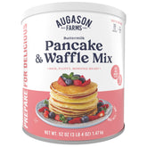 Augason Farms buttermilk pancake and waffle mix, 33 servings, shelf-stable breakfast option