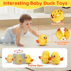 AugToy duck lineup encourages chasing and coordinated rolling play.