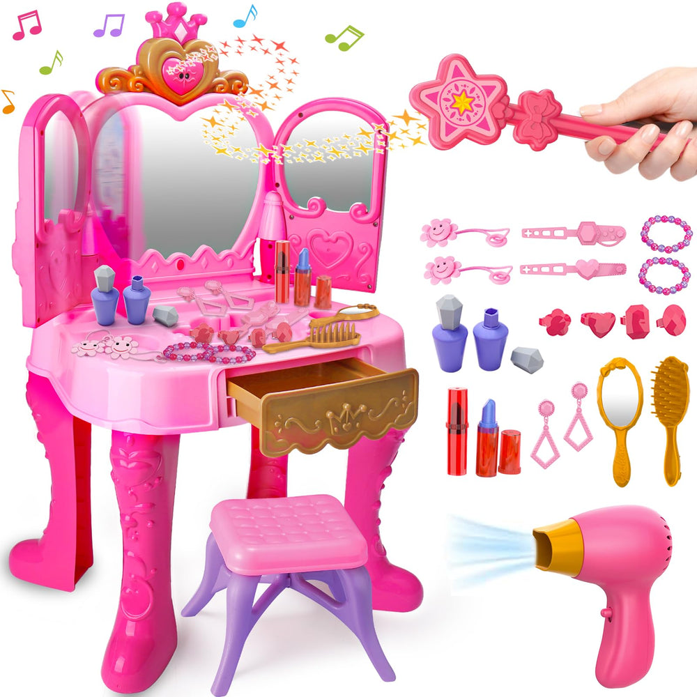 AugToy vanity mirror with music and lights for imaginative play.