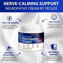 AUIWQWFI neuropathy cream non-greasy formula provides lasting comfort after workouts.