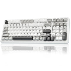 AULA F99 keyboard with tri-mode connectivity enables seamless multi-device use.