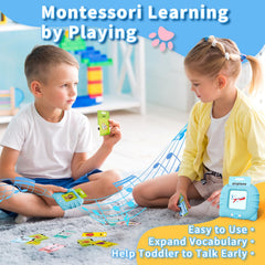 Aullsaty rechargeable battery powers up to five hours of on-the-go learning.