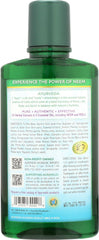 Auromere neem-extracts mouthwash highlights natural ingredients for gum care.