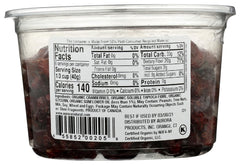 Aurora Organic Dried Cranberries close-up reveals glossy berries