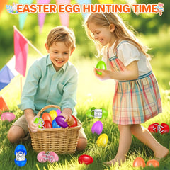 AuroTops empty plastic eggs for versatile fillers and hide and seek fun