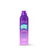 Aussie Instant Refresh dry shampoo bottle front for instant refresh without white residue.