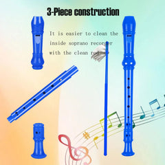 Auteey recorder mouthpiece close-up, comfortable feel for longer practice sessions.