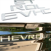 Auto Safety tailgate insert letters in chrome finish for 2019–2024 fit.