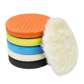 Autolock buffing pad front-face ready for smooth, even finishing.