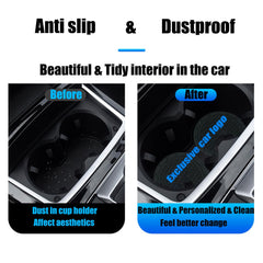 Autsop honeycomb-coaster with rounded edges catches drips and resists deformation.