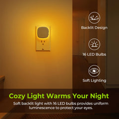 AUVON motion-sensor light activates on movement for hands-free navigation.