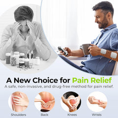 AUVON TENS pads 12-count for lasting adhesion and easy multi-target therapy.