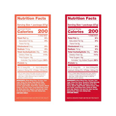Avama Whole Wheat Fig Bars six-flavor label spread showing variety.