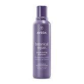 Aveda Botanical Repair Purple Toning Shampoo bottle highlighting violet toning for brass-free blondes.