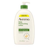 Aveeno Daily Moisturizing fragrance-free bottle 33oz for extended hydration