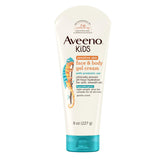 Aveeno Baby Kids Sensitive Skin Gel Cream bottle 8oz delivering gentle hydration.
