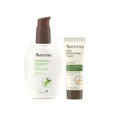 Aveeno Positively Radiant SPF15 face moisturizer texture and tone correction.
