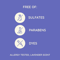 Aveeno Stress Relief Body Wash lavender aroma in bath setting.