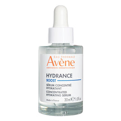 Avène Hydrance Boost Serum bottle close-up highlighting intense hydration.