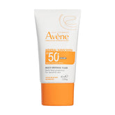 Avène Mineral Sunscreen bottle front with SPF 50+ for sensitive skin.