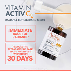 Avène Vitamin Activ Cg Serum pump-dispense for easy daily use.