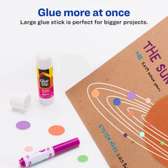 Avery Glue Stic large-application provides quick coverage for craft projects.