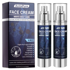 AVITAPURE 6-in-1 pump bottle delivering quick hydration for men