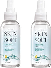 Avon Skin So Soft Original Dry Oil Spray bottle close-up showing lightweight moisture.