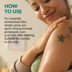Avon Skin So Soft Original Dry Oil Spray with jojoba oil for nourished feel.