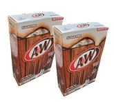 A&W Root Beer on-the-go drink mix packets for travel and convenience.