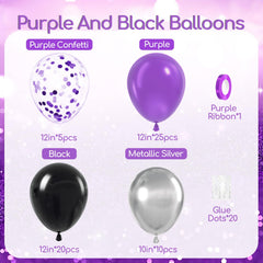 Awenztech black balloon 12inch adds dramatic contrast for elegant parties