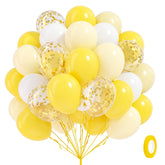 Awenztech yellow balloons 12inch for vibrant party decoration.