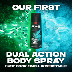 AXE Apollo travel deodorant in gym bag for post-workout freshness