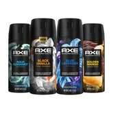 AXE Blue Lavender spray image with lavender and mint notes for all-day freshness.