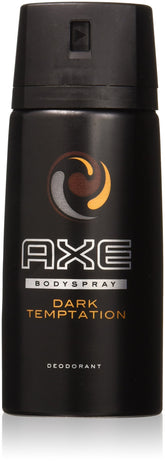 AXE Dark Temptation deodorant spray front view for daily freshness.