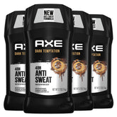 AXE Dark Temptation stick application showing smooth glide and all-day dryness.