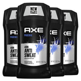 AXE Phoenix antiperspirant stick delivers 48-hour protection for all-day confidence.