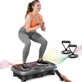 AXV vibration plate front view for full-body workouts and balance.