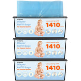 AYKEME Genie Easy Roll compatibility for seamless diaper disposal