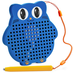 AYNAT FUN magnetic drawing board with beads offering mess-free drawing for kids.