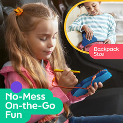 AYNAT FUN travel-friendly toy shown for car journeys and flights.
