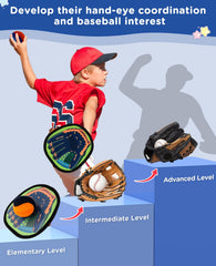 Aywewii sticky balls with grip enable satisfying catches during play.