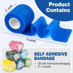 AZEN elastic cohesive fabric is breathable and skin-friendly for comfortable wear.