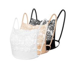 Azsmesz lace camisole overlay packaging shows premium quality and three-pack convenience.