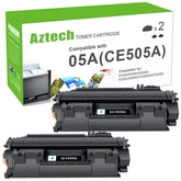 Aztech 05A toner cartridge black pack for HP printers delivers consistent results